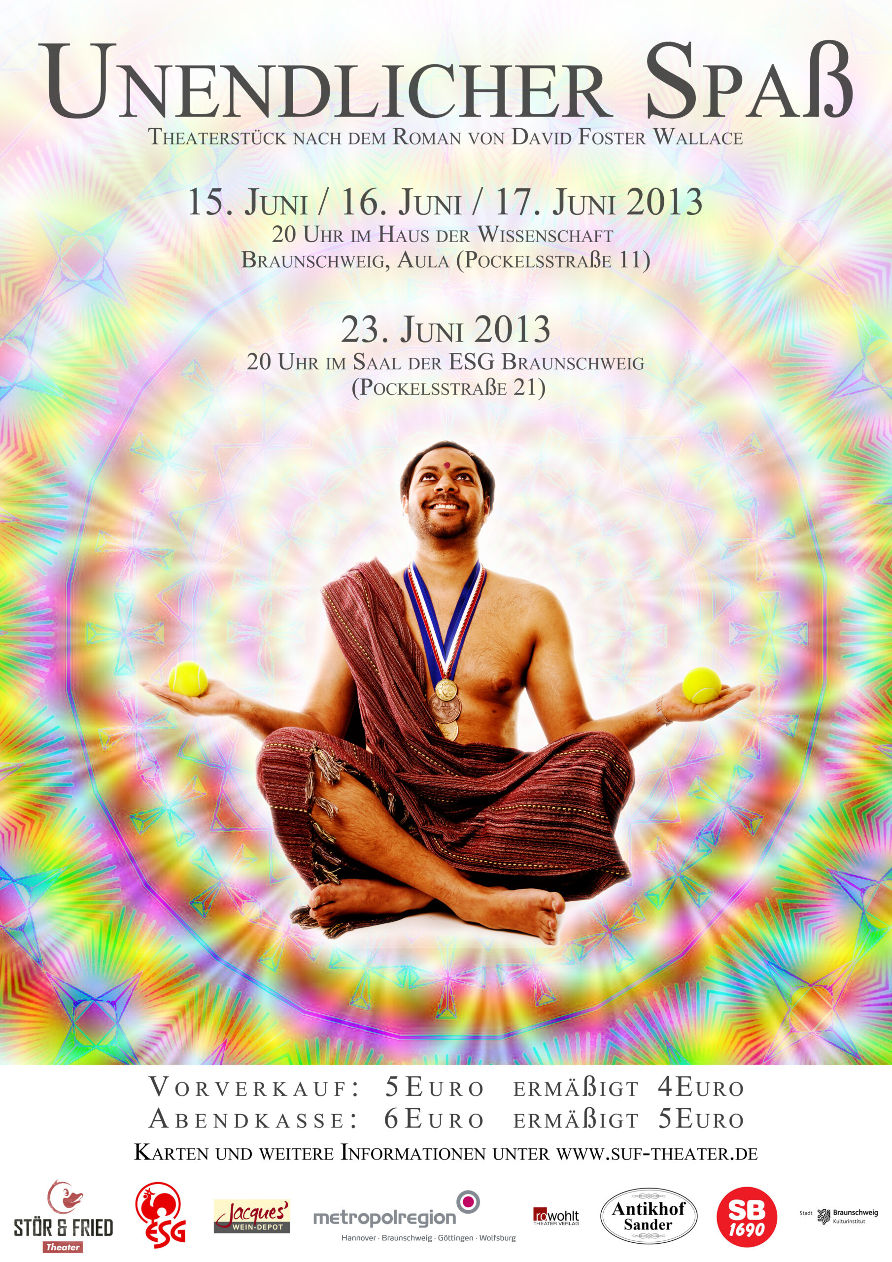 Plakat Unendlicher Spaß (c) Sascha Dettbarn