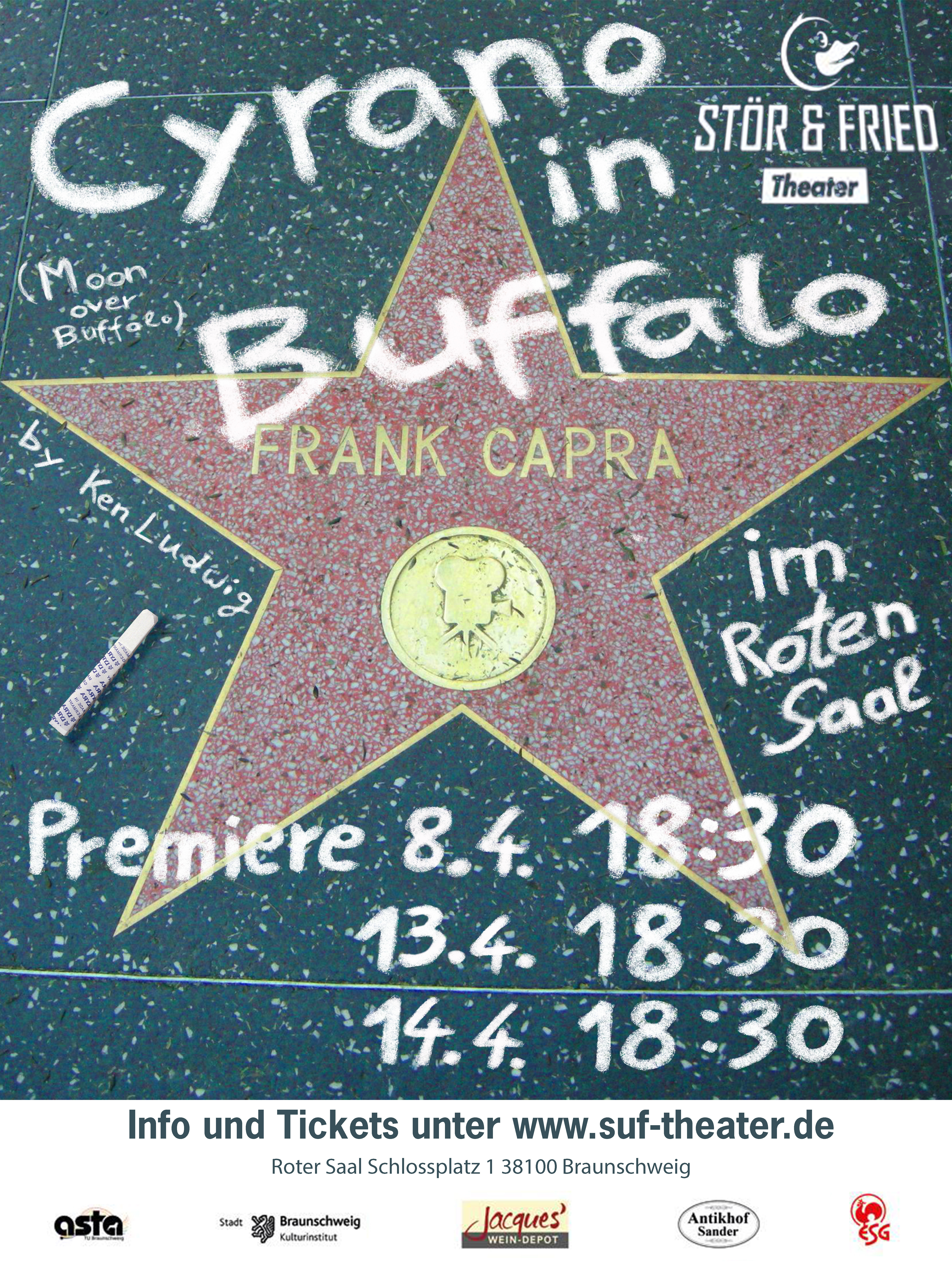 Plakat Cyrano in Buffalo (c) Ingolf Wagner