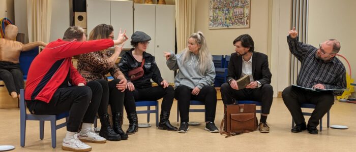 Achtsam-Morden-Probe-Gruppe (c) Stör & Fried Theater