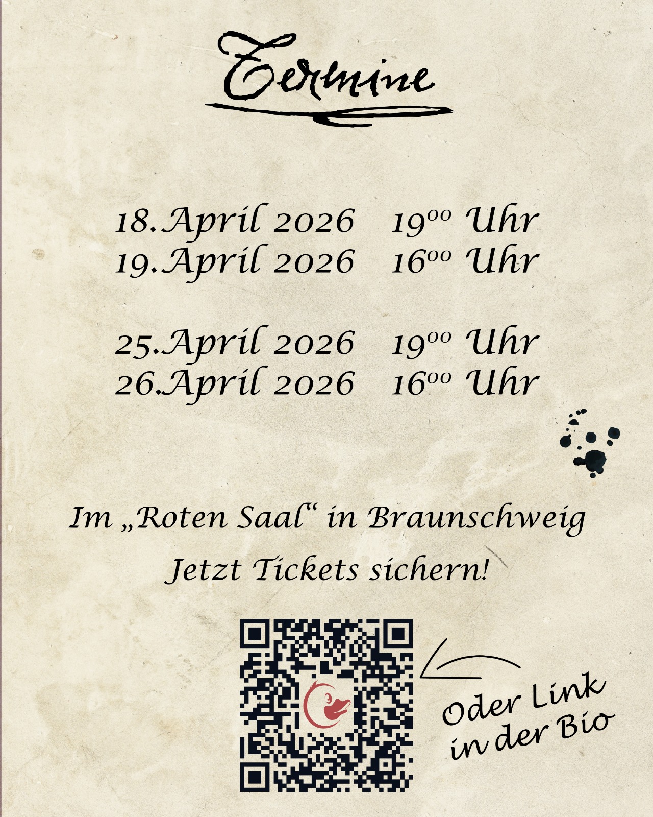 Die Legende von Sleepy Hollow_Terminübersicht (c) Stör & Fried Theater